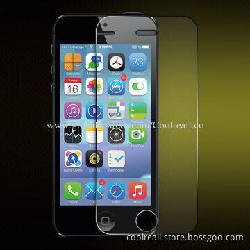 2014 New Hot-sale Colorful i5c Phone Tempered Glass Film, Without Waterproof and Anti-oil Pollution